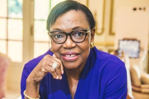Paulette Missambo, présidente de l’Union nationale. © Rose Valentine Emane Belinga