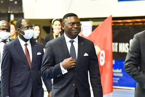 Ferdinand Ngoh Ngoh, secrétaire général de la présidence camerounaise, le 18 juin 2021. © MABOUP