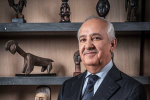 Actif dans plusieurs secteur, le marocain Anas Sefrioui est le fondateur et patron du groupe immobilier Addoha. © Naoufal Sbaoui pour JA