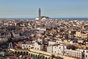 La ville de Casablanca, au Maroc. © CREATIVE TOUCH IMAGING LTD/NurPhoto via AFP