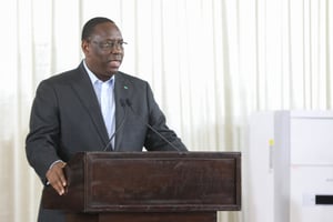 Le président sénégalais, Macky Sall, le 22 décembre 2022. © Papa Matar Diop/Présidence de la République du Sénégal