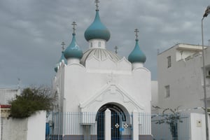 L’église orthodoxe de style néo-russe Saint-Alexandre-Nevski de Bizerte. © Creative Commons / Pauk