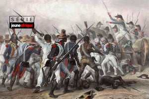 Bataille de Vertières, en 1803. © Montage JA ; Wikipedia