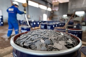 Une usine de cobalt. © Groupe Managem