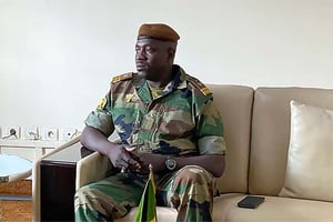 Le colonel Modibo Koné, le patron de la puissante Sécurité d’État (SE). © DR