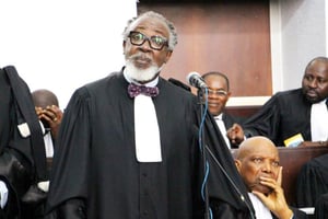 Claude Mentenon, l’actuel bâtonnier de l’Ordre des avocats de Côte d’Ivoire. © DR