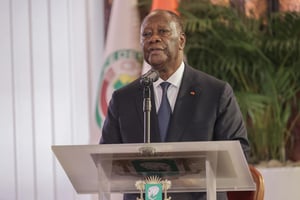 Le président Alassane Ouattara, le 13 juillet 2023. © Présidence de la République de Côte d’Ivoire