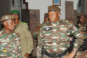 Le général Abdourahmane Tiani à Niamey, le 28 juillet 2023. © Balima Boureima/REUTERS