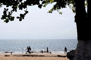 Vue de la côte atlantique, à Libreville. © Amr Abdallah Dalsh/REUTERS