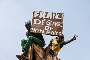 À Niamey, le 2 septembre 2023. © AFP