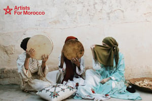 Artists for Morocco est une initiative de Samira Larouci, de Anass Ouaziz, et de Ismail Elaaddioui. © Fatimazohra Serri/Artists for Morocco
