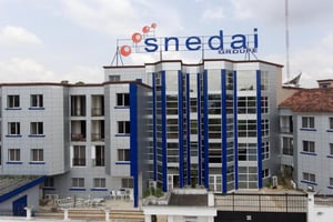 Le siège du groupe Snedai, fondé par Adama Bictogo. © SNEDAI