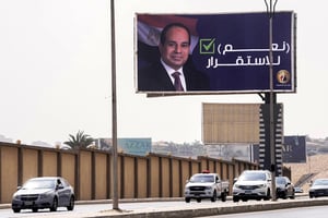 L’Égypte organisera une élection présidentielle sur une durée de trois jours, en décembre, ont annoncé les autorités lundi 25 septembre. Au Caire, le 4 septembre 2023. © Amr Nabil/AP/SIPA