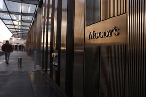 Siège de Moody’s Corporation à Manhattan, New York, le 12 novembre 2021. © Andrew Kelly/REUTERS