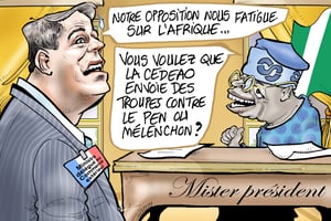 Pour le ministre français délégué au Commerce extérieur, la France n’a pas été chassée d’Afrique. © Damien Glez