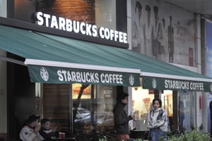 Starbucks du quartier d’Anfa, à Casablanca. © SERGE ATTAL/Only France via AFP
