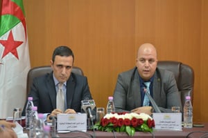 Hamza Benhamouda (à gauche). © DR