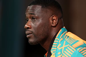Le sélectionneur de la Côte d’Ivoire, Emerse Faé. © FRANCK FIFE / AFP