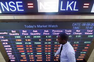 Nairobi Securities Exchange, à Nairobi, au Kenya, © Thomas Mukoya / Reuters