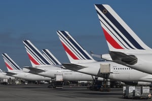 Avions d’Air France, à Paris-Charles-de-Gaulle.