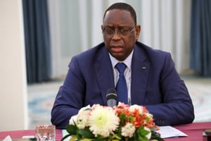 Le président sénégalais Macky Sall le 27 février 2024. © Présidence Sénégal
