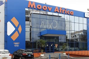 Le siège de Moov Africa, à Libreville, au Gabon. © DR