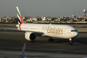 La compagnie Emirates redesservira Lagos au dernier trimestre 2024. © Jakub Porzycki / NurPhoto / AFP