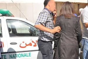 Une arrestation au Maroc © DR
