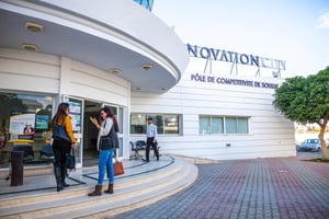 Nvidia a annoncé la création d’un centre pour l’IA en Tunisie, au sein de Novation City, le pôle de compétitivité de Sousse. © Ons Abid pour JA