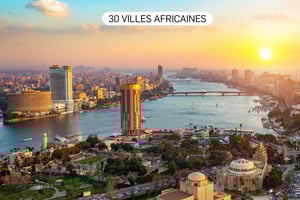 Une vue générale du Caire, en Égypte. © Givaga/ADOBESTOCK
