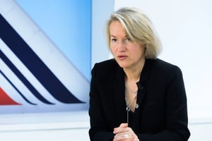 « Cela reste un marché extrêmement important : nous desservons 37 destinations dans 28 pays [africains] », reconnaît Anne Rigail. © GILLES ROLLE/SIPA