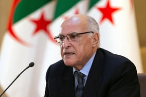 Le ministre algérien des Affaires étrangères, Ahmed Attaf, à Alger, en mars 2024. © APP / NurPhoto / NurPhoto via AFP