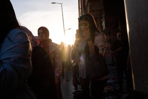 Un marché autour de la médina de Casablanca, le 1er octobre 2023. © Martin Bertrand / Alamy / Abaca