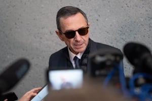 Le ministre français de l’Intérieur Bruno Retailleau en visite à Nantes, le 10 janvier 2025. © Estelle Ruiz / Hans Lucas via AFP