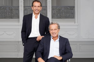 Yoël (g.) et Michael Zaoui, fondateurs de la banque d’investissement spécialisée Zaoui & Co. © Thomas Lohr
