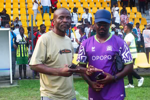 Valentin Nkwain au Cetenary Stadium de Limbe, le 20 décembre 2024. © Victoria United FC/ Facebook
