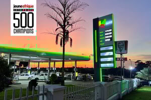 Une station service NNPC Mega Gas à Abuja, le 30 août 2022. © Afolabi Sotunde/REUTERS