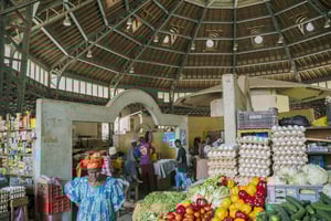 Marché Kermel, à Dakar, le 20 juin 2023 (photo d’illustration). © Carmen Abd Ali pour JA
