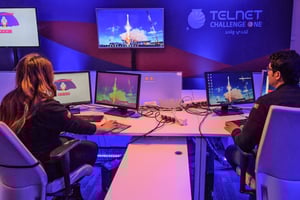 À ce jour, la famille Frikha contrôle plus de 50 % du capital de Telnet Holding. © FETHI BELAID / AFP