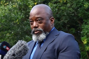 L’ancien président congolais Joseph Kabila, à Johannesburg, le 18 mars 2025. © Reuters / Siphiwe Sibeko