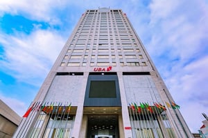 Le siège d’United Bank for Africa à Lagos. © UBA