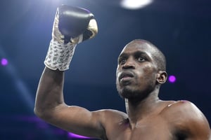 Souleymane Cissokho, victorieux à Nantes, en France, le 17 décembre 2022. © Sebastien SALOM-GOMIS / AFP