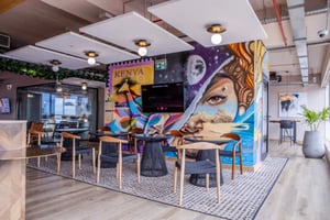 Dans l’espace de coworking Wojo à Nairobi, au Kenya. © Wojo