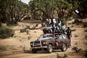 Des villages entiers des régions du Nord et du Centre sont vidés de leurs habitants, accusés par les jihadistes de collaborer avec l’armée et sommés de partir. © ANTONIN BURAT/ZEPPELIN/SIPA