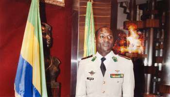 Le général Ntumpa Lebani, au palais présidentiel en 2009. &copy; D.R.