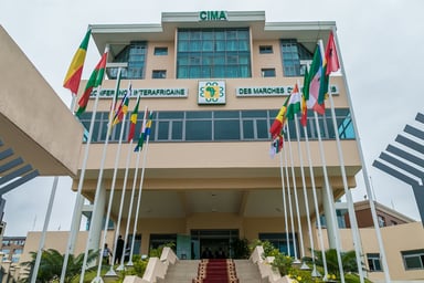 Le siège de la Conférence interafricaine des marchés d’assurances (Cima), à Libreville. © Cima