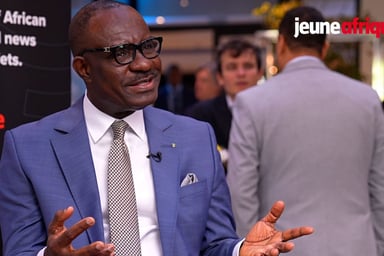 George Agyekum Donkor, président de la BIDC, lors de l’AFIS 2025, à Casablanca, le 4 novembre 2025.