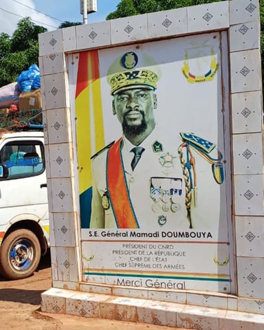 Kankan, la ville d’origine de Mamadi Doumbouya, 13 novembre 2025.