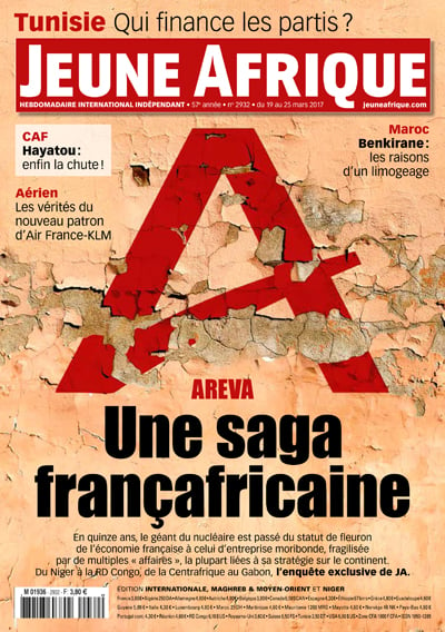 La une de Jeune Afrique n° 2932 &copy; JA