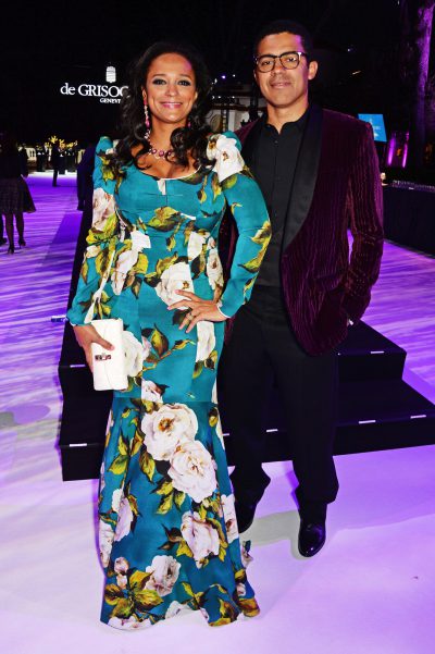 Isabel dos Santos et Sindika Dokolo, pour le 69e festival de Cannes, à Cap d'Antibes, France, le 17 mai 2016.. &copy; Dave Benett/Getty Images